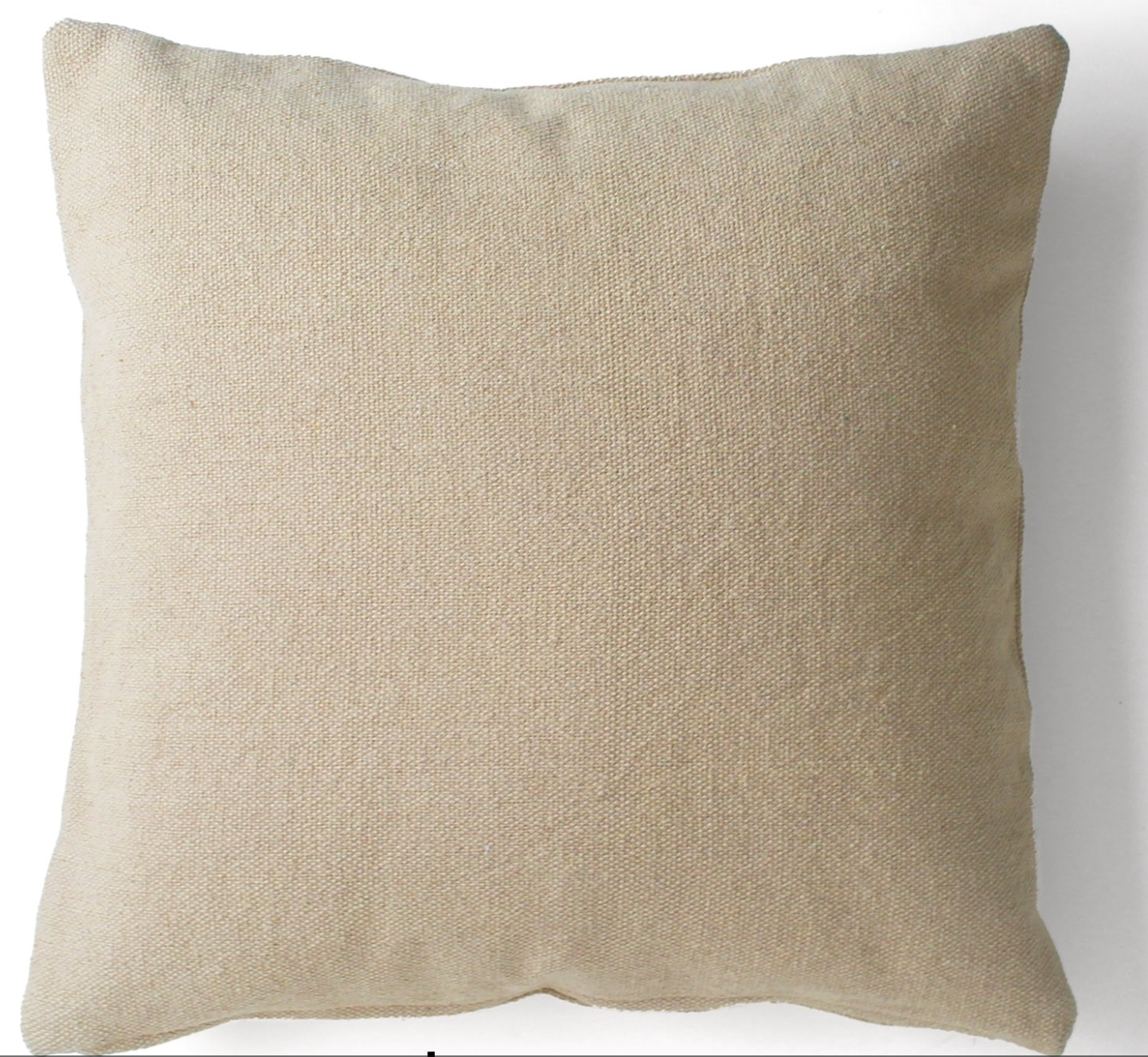 housse de coussin en coton stonewashed