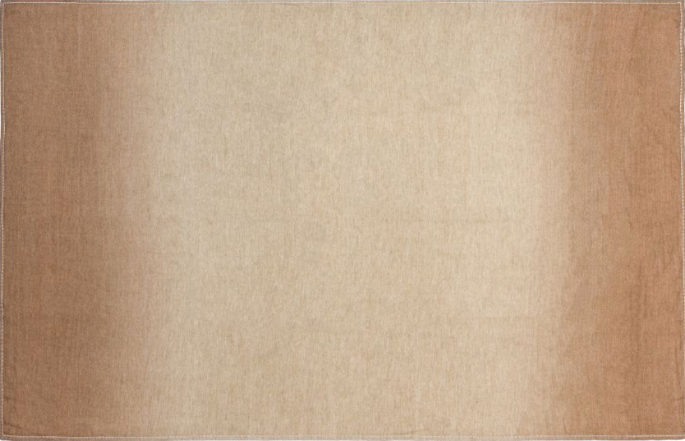 dégradé de couleurs du plus foncé au plus clair, ton rosé.