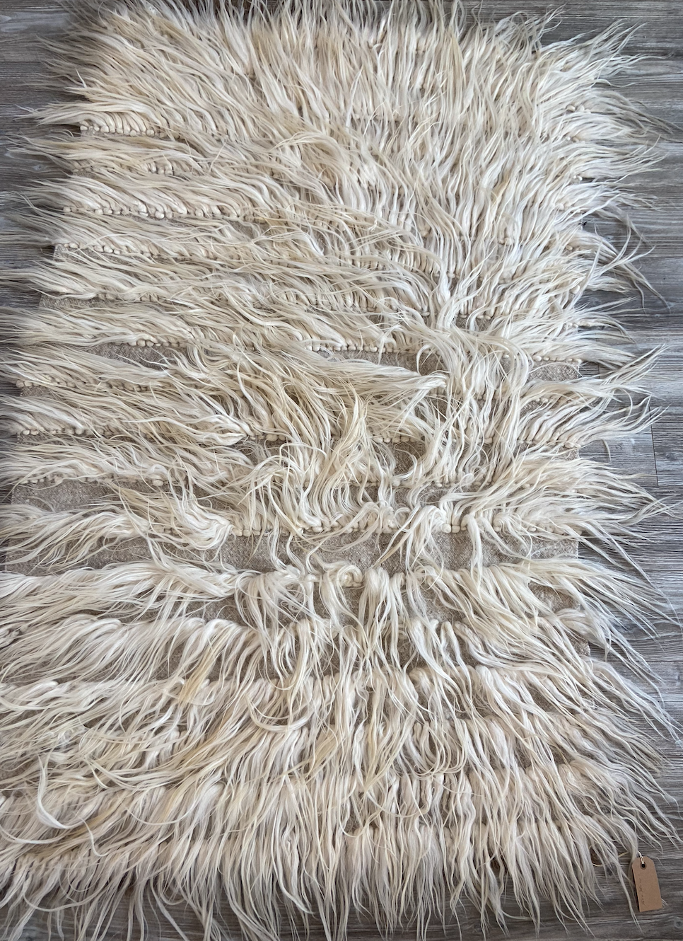 tapis petit format poils long