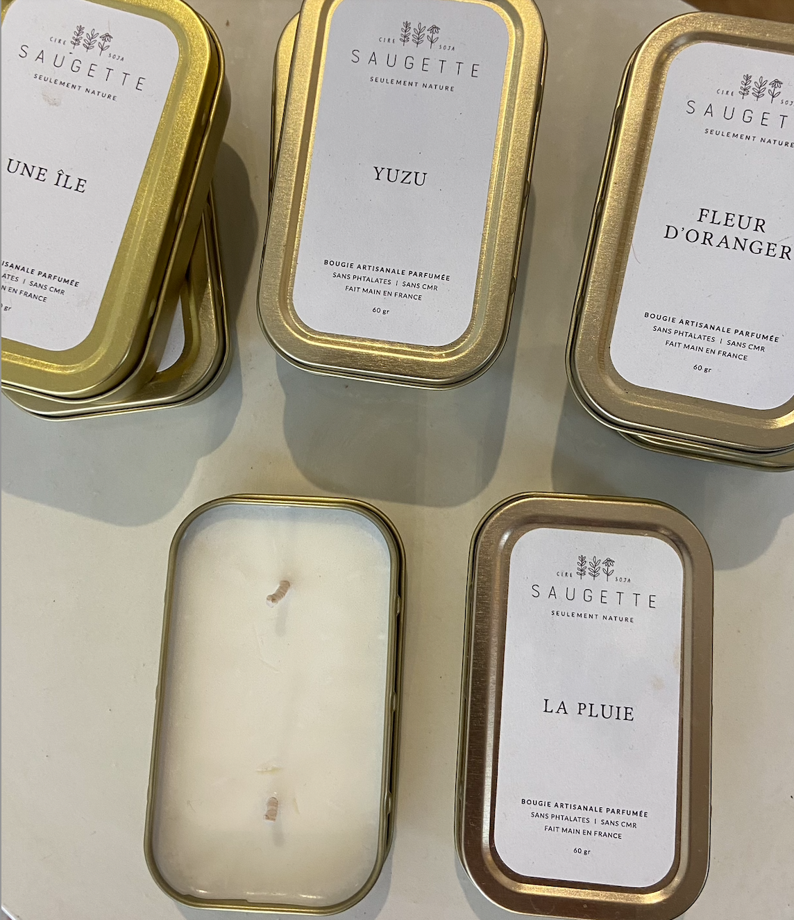 Bougies de Voyage