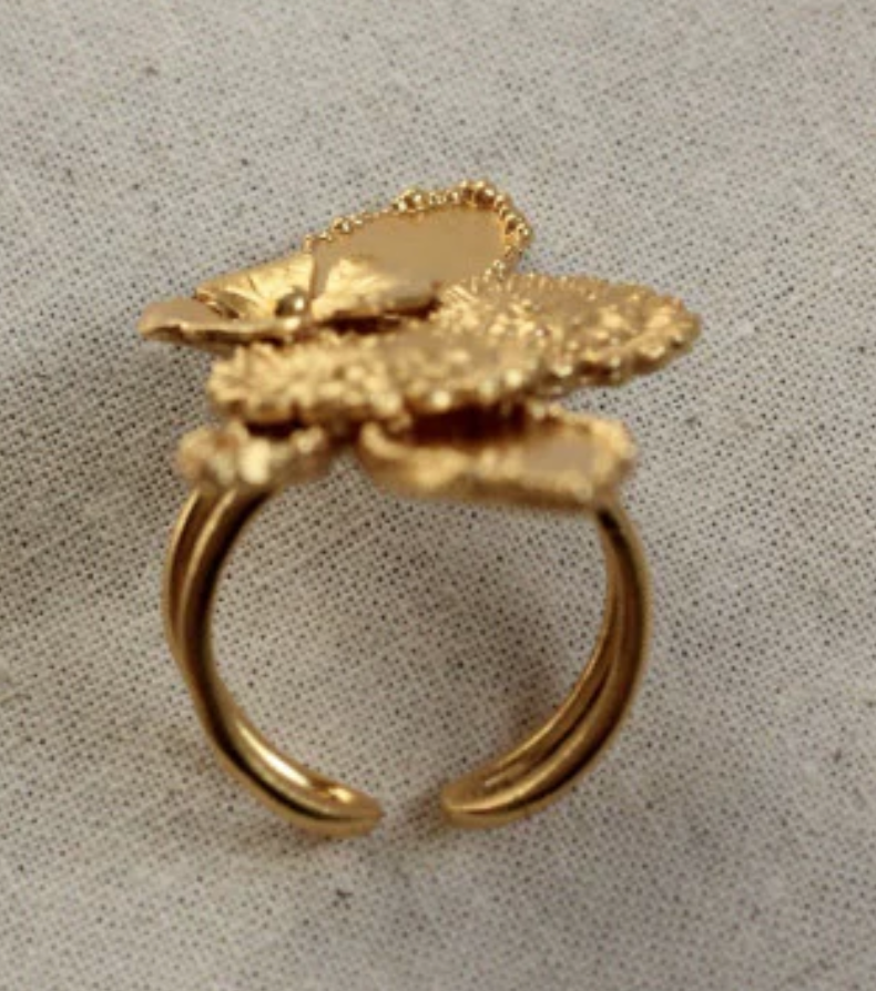 bague vu de haut ajustable