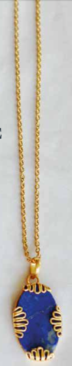Collier Belle Époque - Lapis Lazuli