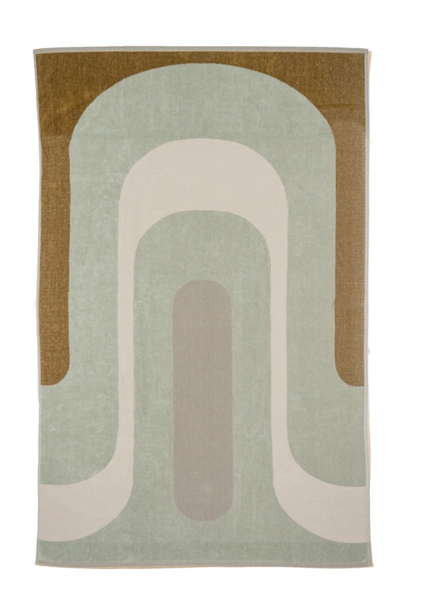 serviette de bain en coton 100X180 cm