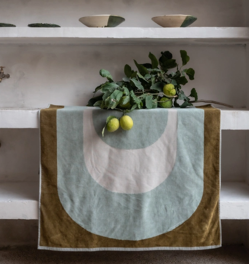 serviette de bain en coton 100X180 cm