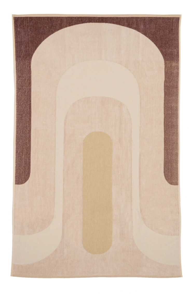 serviette de bain en coton 100X180 cm