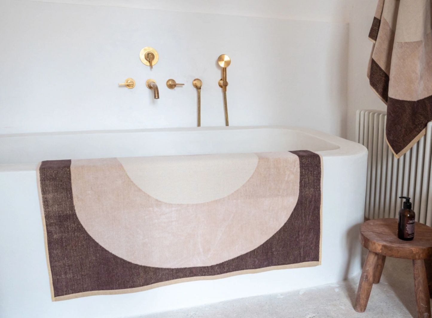 serviette de bain en coton 100X180 cm