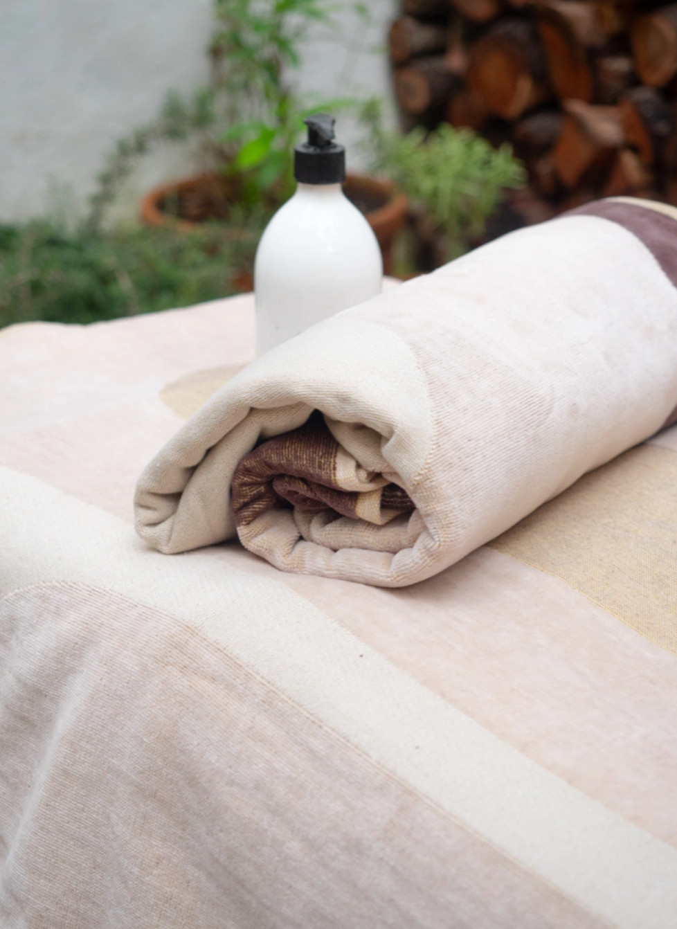 serviette de bain en coton 100X180 cm