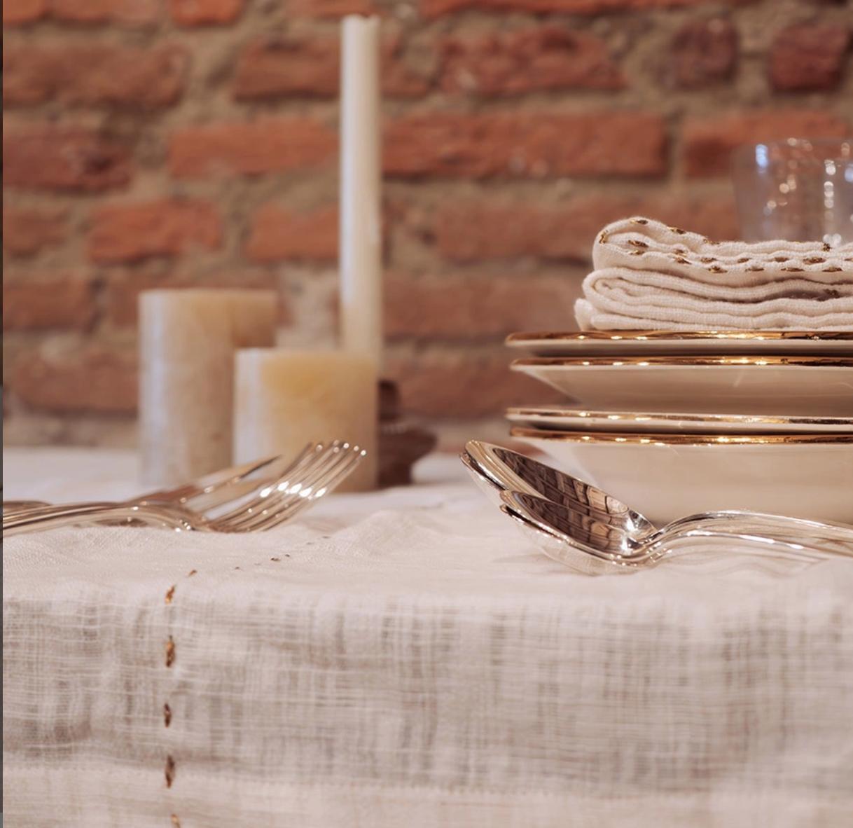 Nappe coton flammé et son fil lurex