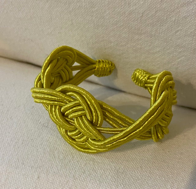 Bracelets réglable en soie végétale