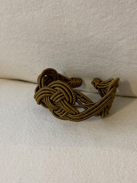 Bracelets réglable en soie végétale