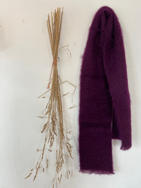 Écharpe en Mohair - Douceur et Chaleur Exceptionnelles