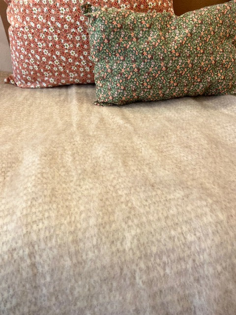 Détail du plaid mohair