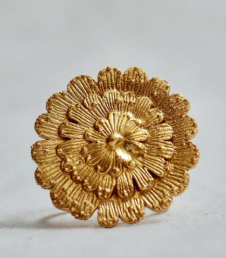 Bague Marigold flower